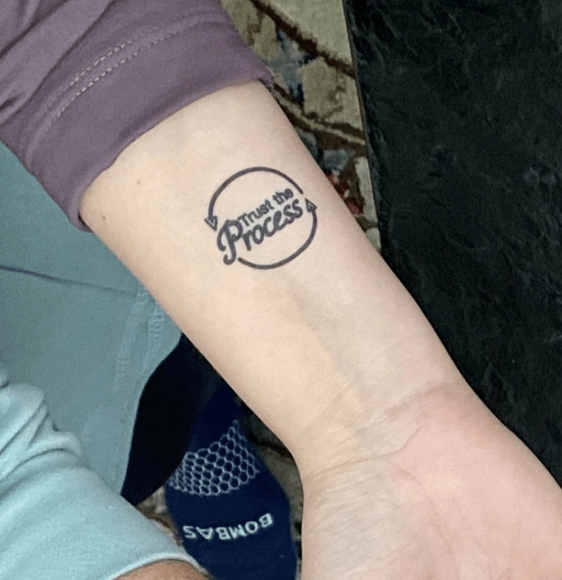 Trust The Process Manifestation Tattoo – Conscious Ink